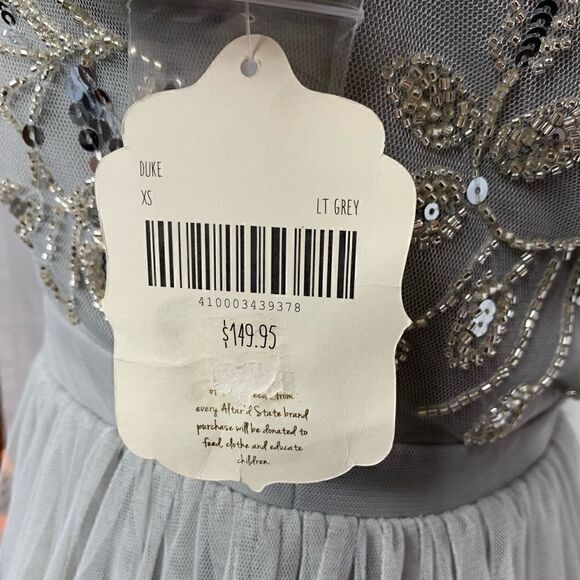 Altar’d State Lola Sequin Tulle Dress Extra Small NWT - Picture 7 of 13